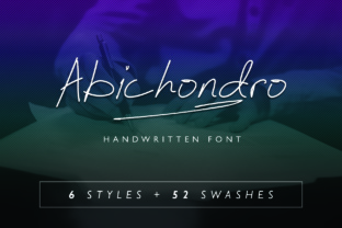 Abichondro Script: Natural Style for Your Brand