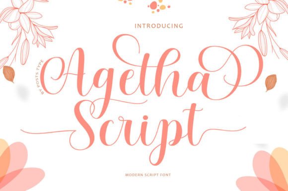 Agetha Script: Elegance for Modern Designers