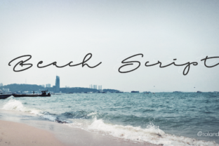 Beach Script: Why This Fun Handwritten Font Demands Attention