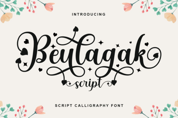 Beulagak Script: A Handwritten Font for Modern Creatives