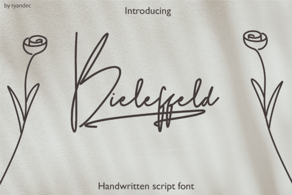Bieleffed Script: A Designer's Guide to This Slim, Delicate Font