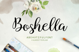 Boshella Script: The Modern Font with a Feminine Edge