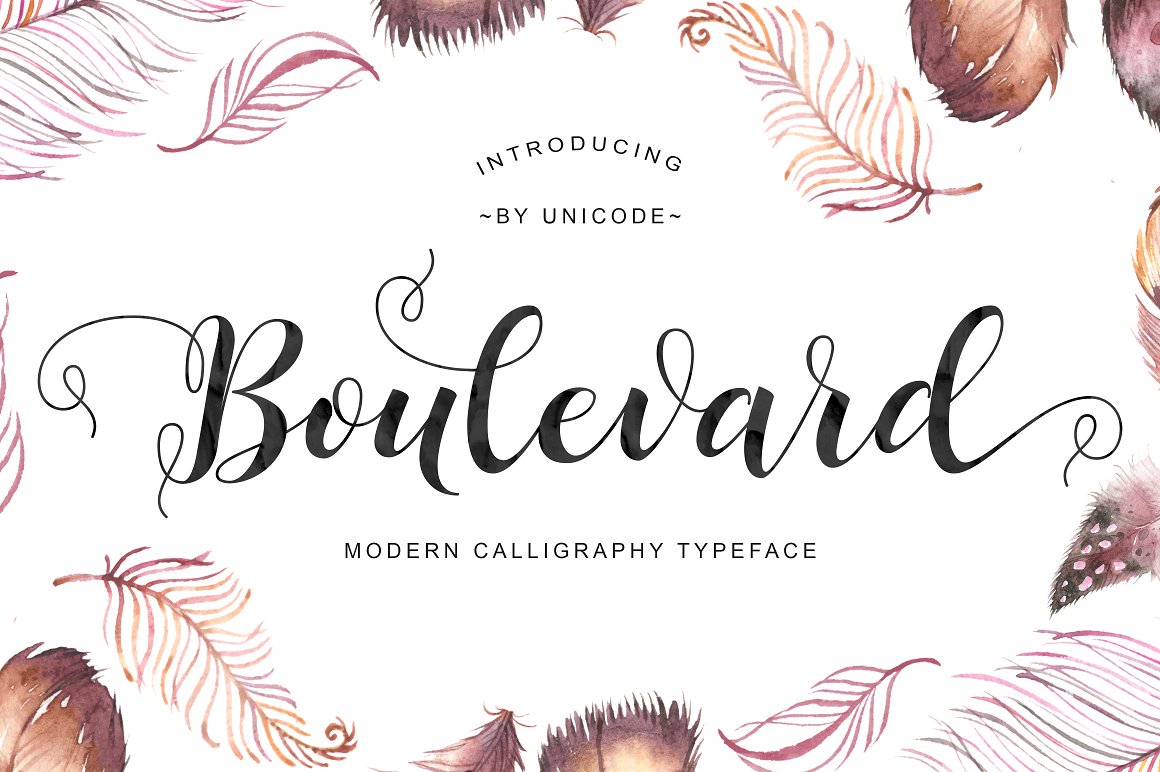 Boulevard Script: A Handwritten Font with Modern Polish