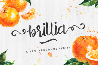 Brillia Script: A Handmade Script Font for Authentic Design