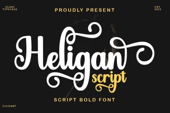 Bring Authenticity to Your Projects with Heligan Script
