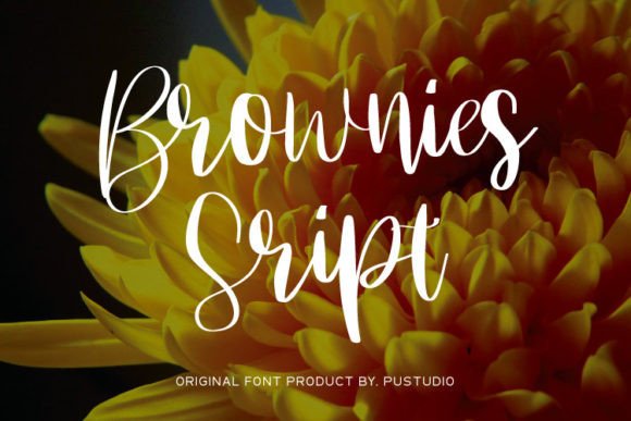 Brownies Script: Blending Handwritten Charm with Timeless Elegance