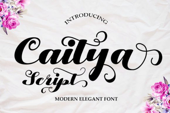 Caitya Script: A Bold Handwritten Font for Modern Creators