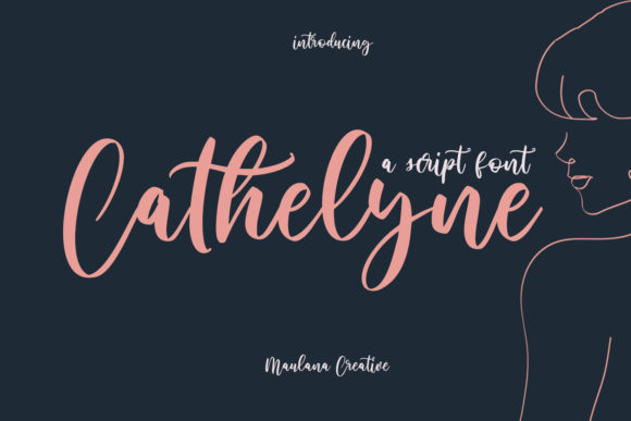 Cathelyne Script: A Creative Font for Dynamic Branding