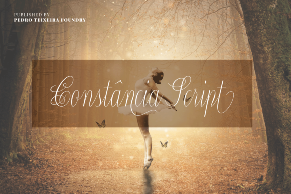 Constância Script: The Elegant Calligraphy Font for Timeless Design