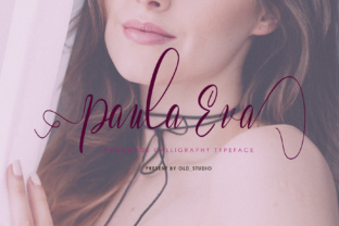 Discover Paula Eva Script: A Modern Calligraphy Typeface for Elegance
