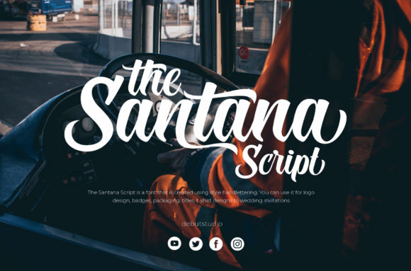 Discovering The Santana Script: A Modern Calligraphic Favorite