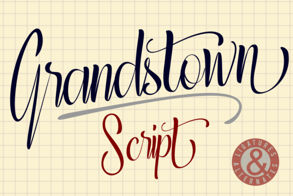 Grandstown Script: A Modern Handwritten Typeface