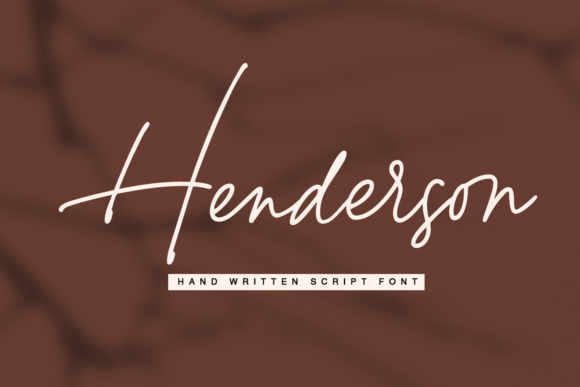 Henderson Script: The Stylish Thin Script for Modern Branding