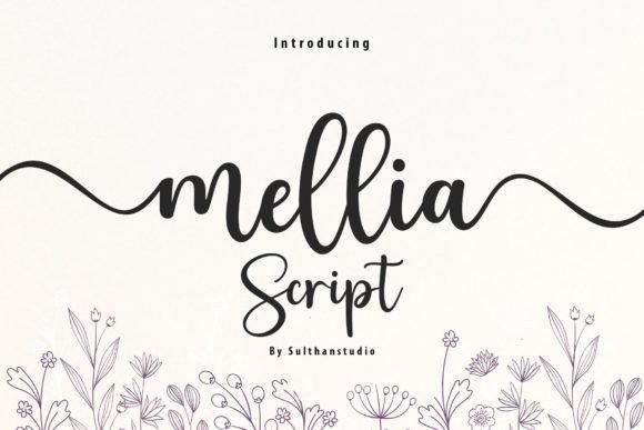Mellia Script: A Modern Calligraphic Font for Elegant Projects