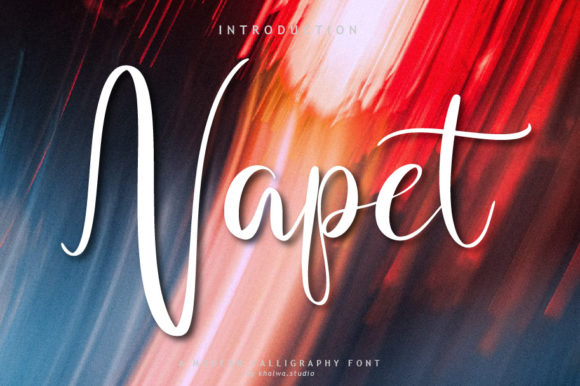 Napet Script: A Handwritten Font with Timeless Character