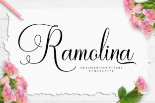Ramolina Script: Where Copperplate Meets Modern Elegance