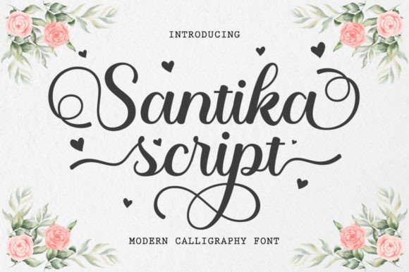 Santika Script: A Modern Take on Classic Calligraphy
