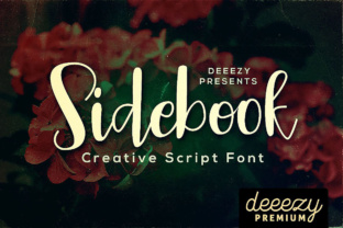 Sidebook Script: A Cool, Funny, and Flexible Creative Font