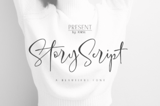 Story Script: A Creative Font for Elegant Branding